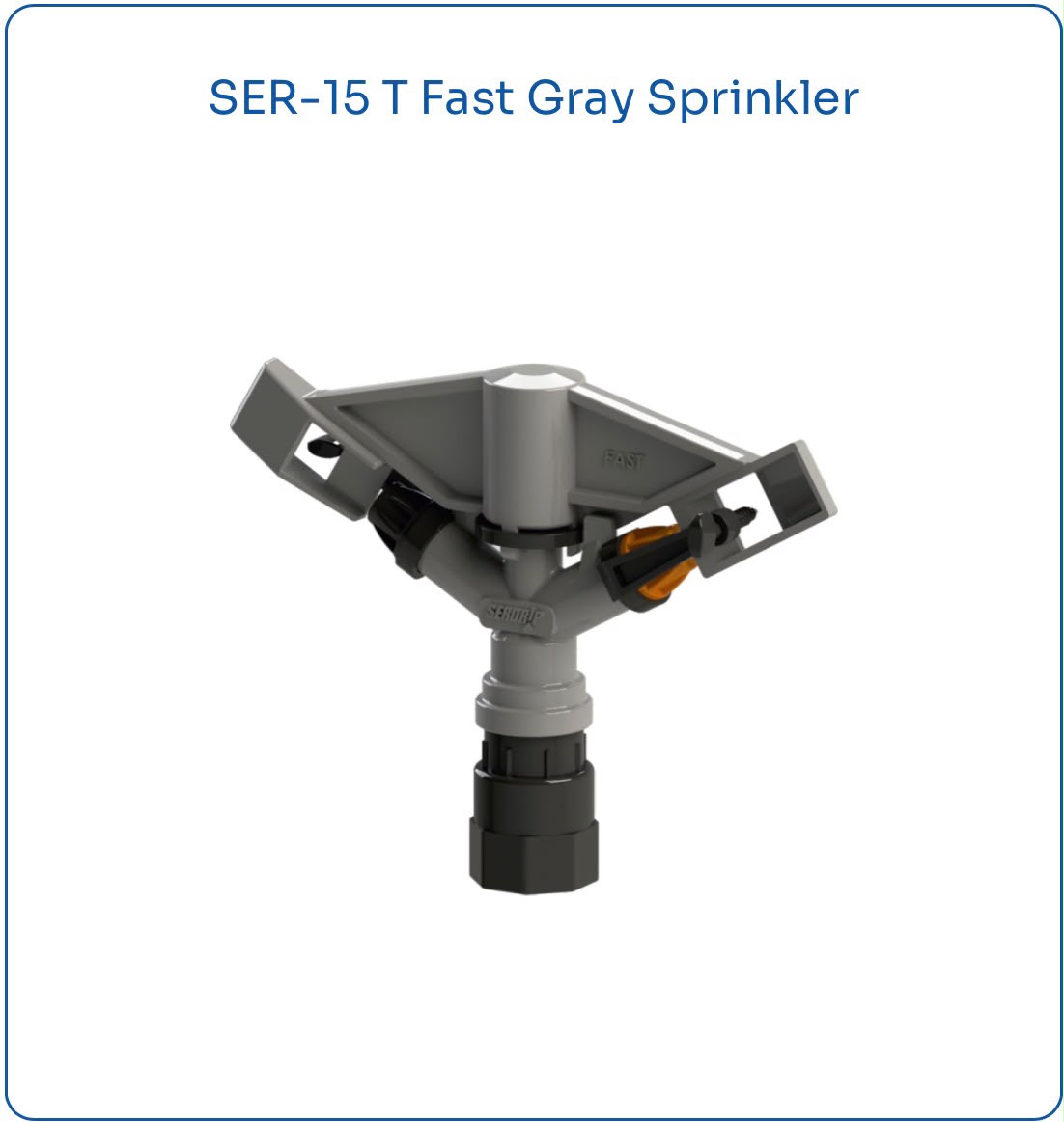 SER-15 T Fast Grey · رشاش دوار